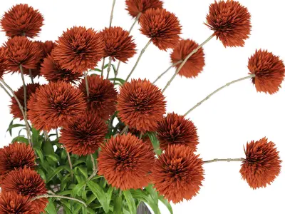 artificial flower bouquet 3D model