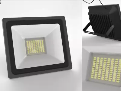 LED FloodLight 3D model