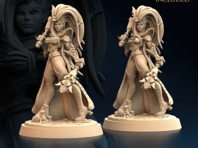 Nightcohort A Nude and Normal 3D print model