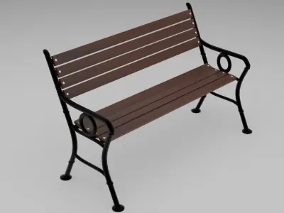 Garden Chair 3D model