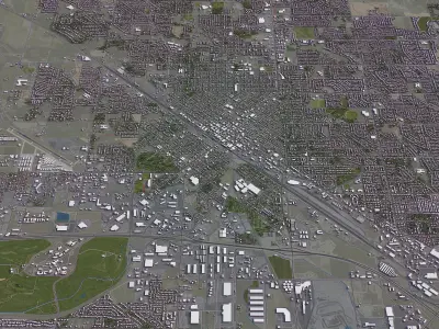 Nampa Low-poly 3D model