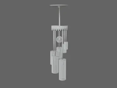Chandelier Light 3D model buy