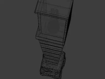 Monoposto Exterior Light 3D model