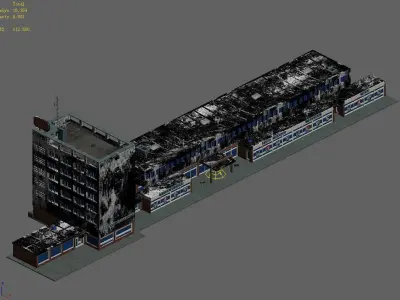 Heterogeneous - Architecture - Building 06 3D model