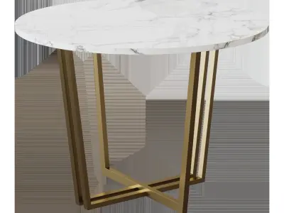 DINING TABLE BEL 3D model