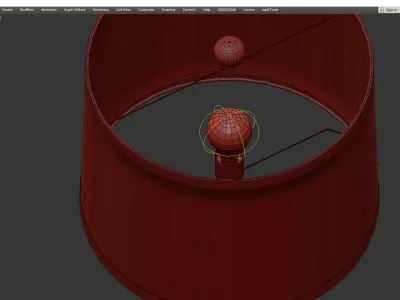 Chelsea House Eden Table Lamp Low-poly 3D model