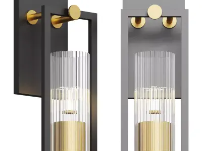  Stiffel Ramos Industrial Modern Wall Light 3D model