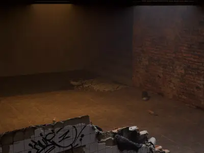 Underground passage 3D model