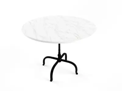 Williams Sonoma La Coupole Round Iron Bistro 3D model