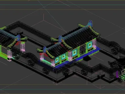 Ancient Architecture 3D model