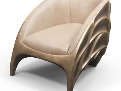 Triton K1400 armchair 3D model
