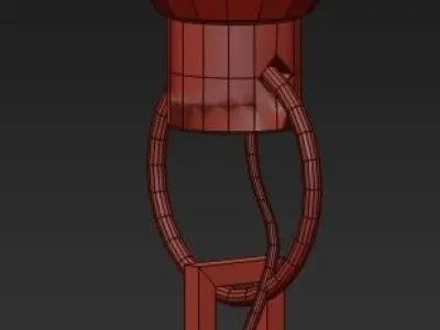 Mini Chandelier 3D model buy