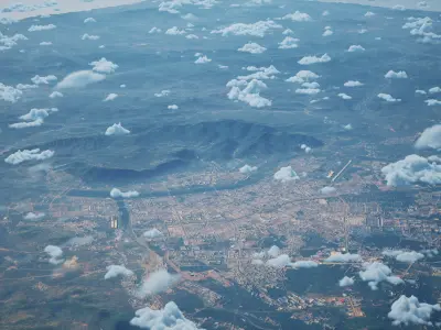 Chaoyang China City Landscape 3D Model 3D model