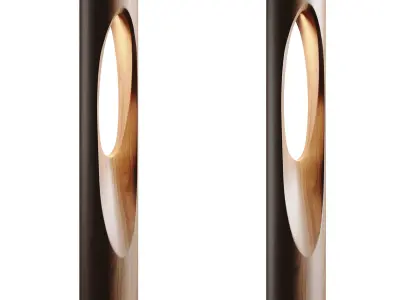 Scoop LED Bollard 3D model