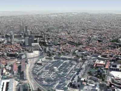 Milan Italy 3D City 3D model