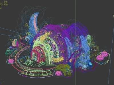 Hyperspace Laboratory 02 3D model