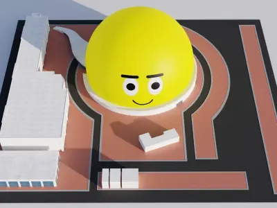 las vigas sphere 3D model