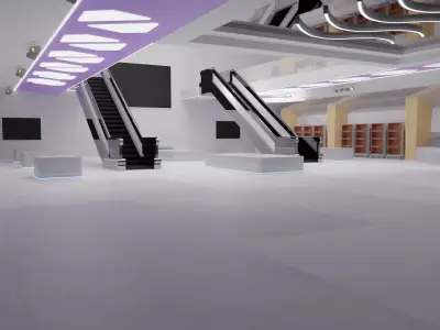 electronic store Free 3D model