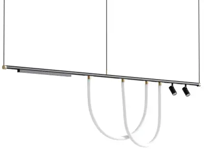Magnetic Track Lights From USKYLED 3D model