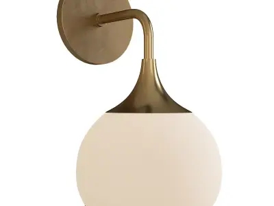 Reese Wall Sconce Low-poly 3D model