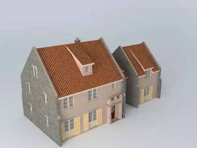 Italian villa Free 3D model