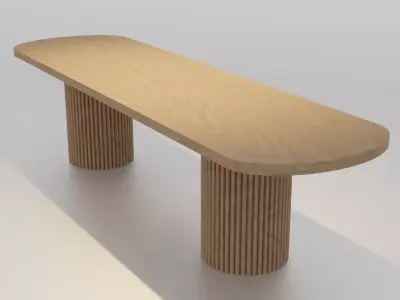 Long Table 3D model