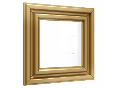 Mirror in a metal frame GZ-M1106 3D model