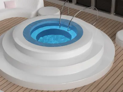 Dubai Superyacht 3D model