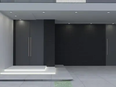 modern house 3D model