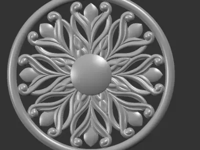 round design 42 3D model