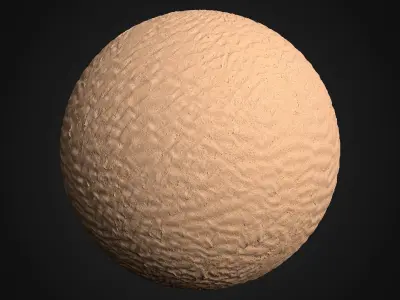 Sand Beach 06 PBR Low-poly 3D model