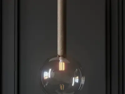 Wood Ball 15 by ASAF WEINBROOM 3D model