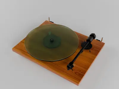 Turntable Pro-Ject T1 3D model