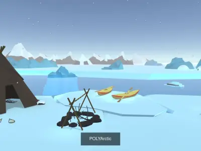 POLY Environment Collection 3D Model Pack