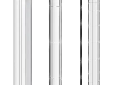MEUDON SCONCE Low-poly 3D model