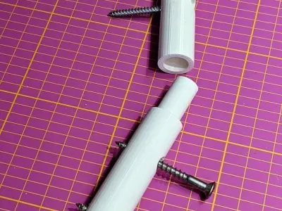 Door Hinge - modern Tuerband Free 3D print model
