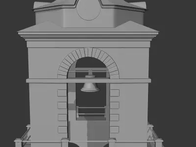 Pskov Bell Tower for 3D Printing 3D print model