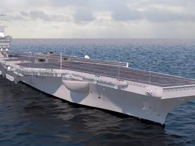  Aircraft Carrier USS George H W Bush CVN-77 