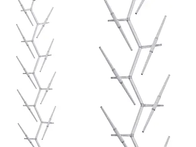 San Vicente Vertical Chandelier by lightology   3D model