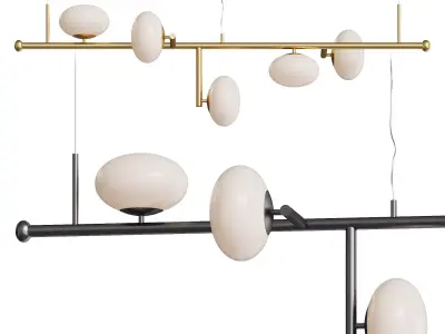 Accueil Lustre cosmique 3D model