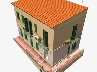 Village Home S-E 3D model