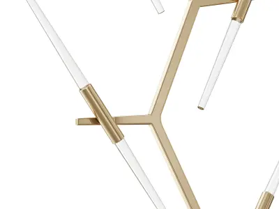 San Vicente Vertical Chandelier by lightology   3D model