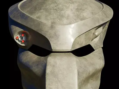 predator biohelmet 3D model