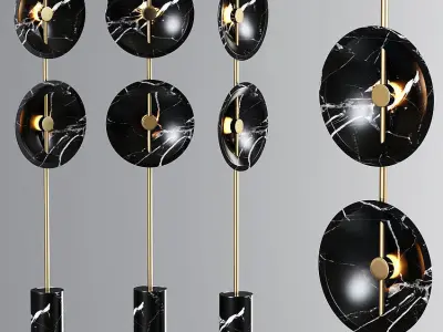 Rakumba Mito Floor Lamp 3D model
