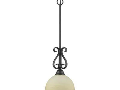 Aileen Single Dome Pendant Free 3D model