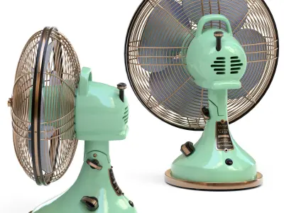 High quality fans collection-002 3D model