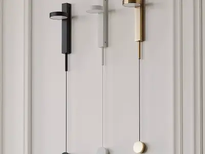 Emit Moderate Soft Light Wall Sconce 3D model