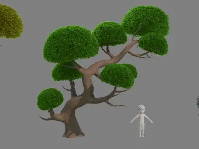  Cartoon Tree Collection 