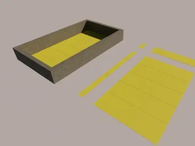 REVIT FAMILIES FOR TILES SHOP DRAWINGS 3D model