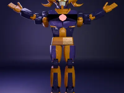 Zodiac Gundam Collection - 12 Unique 3D Models 3D model